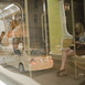 "Hannover per Bus und Bahn": Blick auf die Stadt aus der U-Bahn-Linie 3.  Workshop Reportage-Fotografie bei Prof. Rolf Nobel (FH Hannover, Abt. Design und Medien) vom 13. - 19. Juli 2010 - weitere Infos: http://dju.verdi.de/fotografen/workshop-reportagefotografie-2010